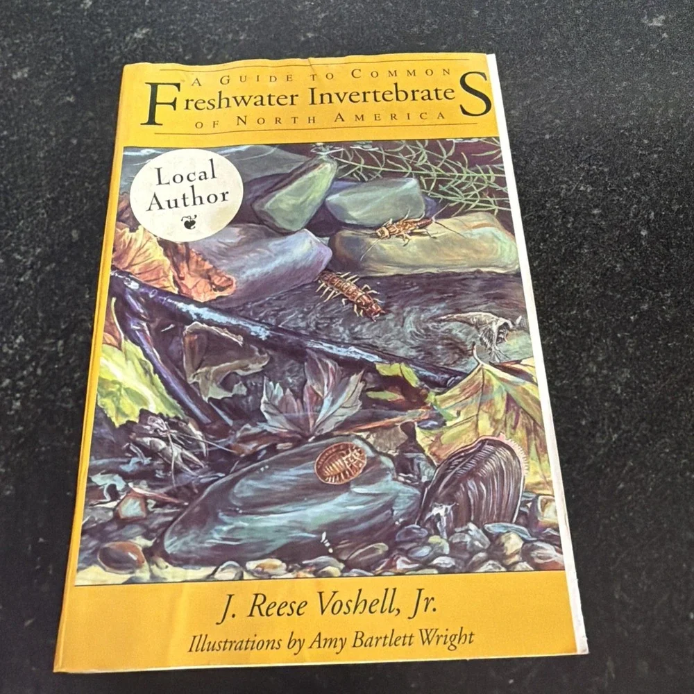 J Reese Voshell Signed Freshwater Invertebrates of North America Paperback‎
